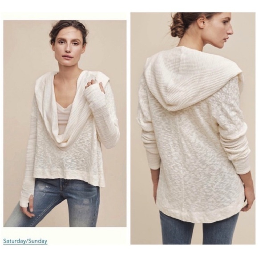 Anthropologie Saturday Sunday Almeria Hooded